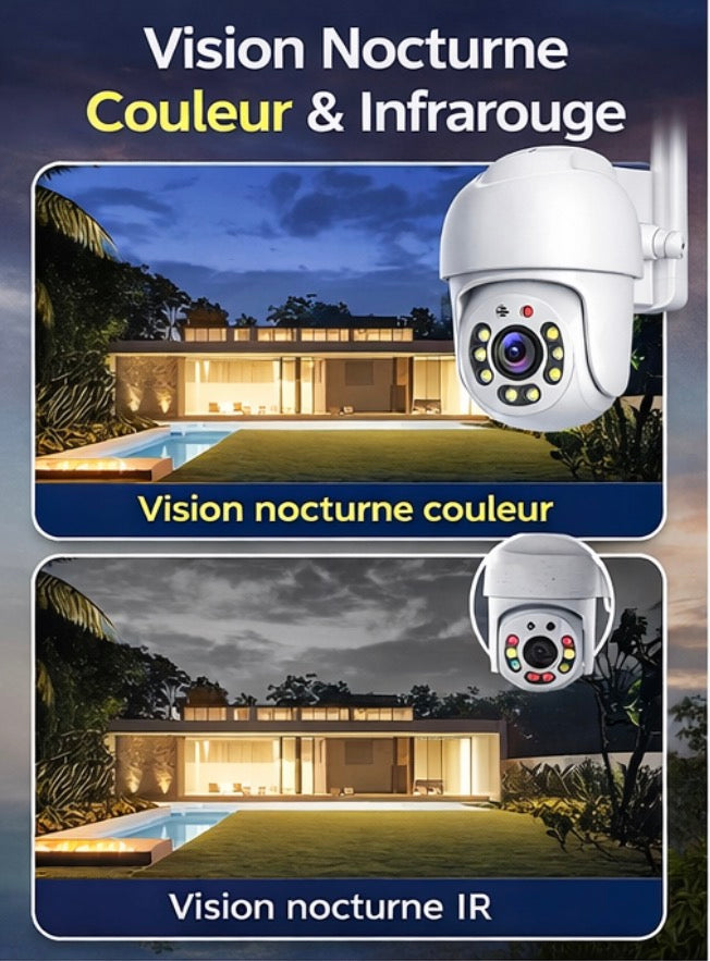 Caméra extérieur connecter