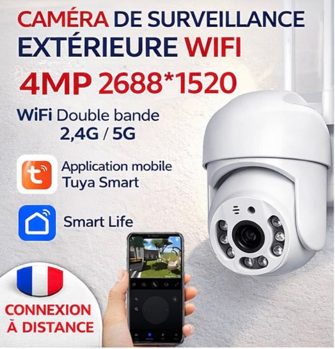 Caméra extérieur connecter